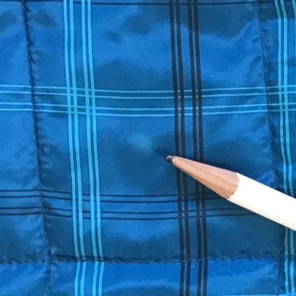 Marker Vest Blue Plaid Winter Jacket Small Like New! - Picture 16 of 16